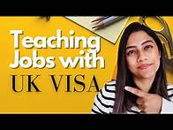 Video thumbnail for How to become a TEACHER in UK with UK WORK VISA | HOW TO GET TEACHING JOBS IN UK