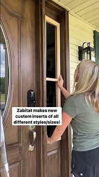 Video thumbnail for Upgrade Your Front Door: DIY Faux Wood Front Door Transformation