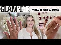 Video thumbnail for GLAMNETIC Nails Review & Demo! Are these the best press on nails?