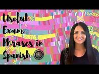 Video thumbnail for Useful Exam Phrases | Spanish GCSE & A Level