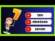 Video thumbnail for Numbers from 1 to 20 Exercise for Kids