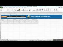Video thumbnail for UTM to Latitude Longitude Converter v1.0