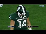 Video thumbnail for Highlights: Utah State Aggies vs. Michigan State Spartans | Big Ten Football