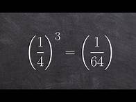 Video thumbnail for Writing an exponential equation with fractions in logarithmic form