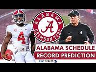 Video thumbnail for Alabama Football 2024 Record Prediction & Schedule Breakdown For Every Matchup In The 2024 Season