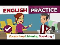 Video thumbnail for English Speaking Practice Exercises for Learning English Conversation 🗣️✨