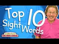 Video thumbnail for Top 10 SIGHT WORDS! | Jack Hartmann