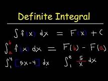 Video thumbnail for Definite Integral