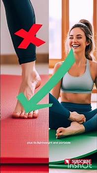 Video thumbnail for Foldable Yoga Mat – Compact, Portable & Perfect for Travel! ✈️🧘 #YogaMat #FitnessEssentials