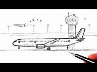 Video thumbnail for How to draw a Airplane easy ✈ Easy Drawing Tutorial