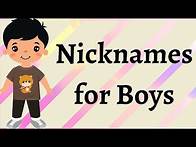 Video thumbnail for Nicknames for Boys | Which Nickname Is Perfect for You? |funny nicknames for boys | Boys Nick names