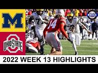 Video thumbnail for #3 Michigan v #2 Ohio State Highlights | College Football Week 13 | 2022 College Football Highlights