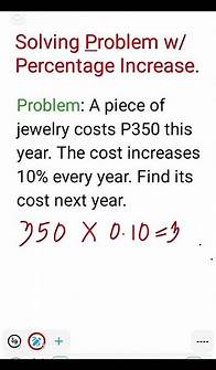 Video thumbnail for Learn to Calculate Percentage Increase Like a Pro!
