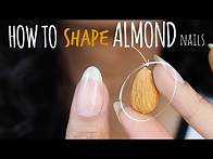 Video thumbnail for SHAPE PERFECT ALMOND NAILS | abetweene