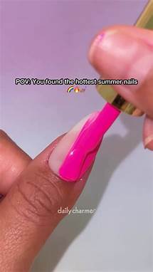 Video thumbnail for Rainbow Neon Glaze Nails with NEW Starstruck: Summer Nail Inspo 2024