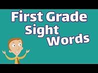 Video thumbnail for First Grade Sight Words | Dolch List Video