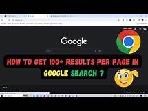 Video thumbnail for How to Get 100+ Results Per Page in Google Search ?