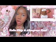 Video thumbnail for 𓊆ྀི Cute Aliexpress + Primark Hello Kitty haul 𓊇ྀི + cute swimwear try on