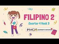 Video thumbnail for FILIPINO 2 Q4 W3 MGA SALITANG MAGKASINGKAHULUGAN AT MAGKASALUNGAT