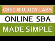 Video thumbnail for CSEC Biology school based assessment Online