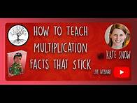 Video thumbnail for How to Teach Multiplication Facts That Stick