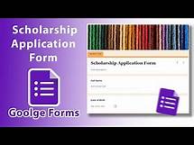 Video thumbnail for How to create Scholarship Application Form in Google Forms