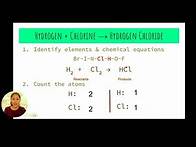 Video thumbnail for 3 Easy Steps to Balancing Chemical Equations with Example