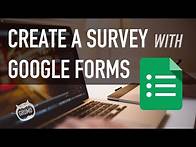 Video thumbnail for How to create a survey with Google Forms (full tutorial)