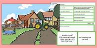 Video thumbnail for Farm Scene Blanks Level 2 Questions