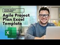 Video thumbnail for How To Create An Agile Project Plan In Excel (With A Gantt Chart)