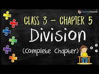 Video thumbnail for Class 3 Maths Division (Complete Chapter) with free worksheet