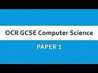 Video thumbnail for OCR GCSE Computer Science - J277 Paper 1 Introduction