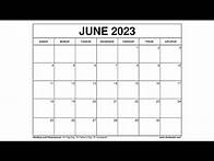 Video thumbnail for Printable June 2023 Calendar Templates with Holidays - VL Calendar