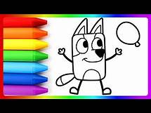 Video thumbnail for How To Draw Bluey Step By Step | Easy Bluey Drawing | Keepy Uppy