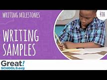 Video thumbnail for What does 4th grade writing look like? - Milestones from GreatSchools