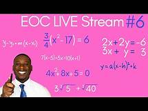 Video thumbnail for Pass Your Algebra 1 EOC Exam: Last-Minute Guide