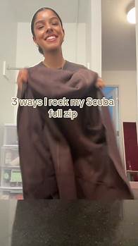 Video thumbnail for Styling the Lululemon Scuba Full Zip for a Chic Look