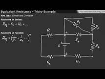 Video thumbnail for Equivalent Resistance - Tricky Example