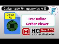 Video thumbnail for How to open and view Gerber file? NextPCB online Gerber Viewer.