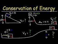 Video thumbnail for Conservation of Energy Physics Problems