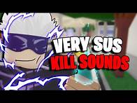 Video thumbnail for SUS CUSTOM KILL SOUND IDS | ROBLOX Jujutsu Shenanigans kill sound ids