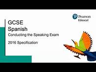Video thumbnail for GCSE Spanish (2016 Specification): Conducting the Speaking Exam