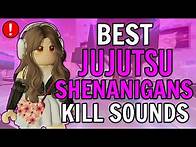 Video thumbnail for 40+ Jujutsu Shenanigans BEST Kill Sound Id's (Roblox)