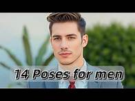 Video thumbnail for 🔥 14 BEST Poses for Men to Look CONFIDENT & PHOTOGENIC 🔥