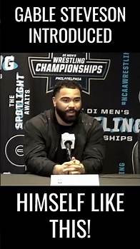Video thumbnail for Gable Steveson Lists His Greatness #shorts