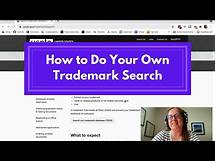 Video thumbnail for How to Do Your Own Trademark Search | Trademark Search Without an Attorney | DIY Trademark