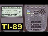 Video thumbnail for TI-89 Calculator - 10 - Using the Algebraic Equation Solver