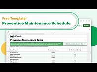 Video thumbnail for Creating a Preventive Maintenance Schedule Spreadsheet (w/ Free Template) | Fleet Management Tools