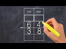 Video thumbnail for 2-Digit Subtraction with Regrouping. Grade 2