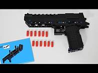 Video thumbnail for Working LEGO Desert Eagle + FREE INSTRUCTIONS (read description!)